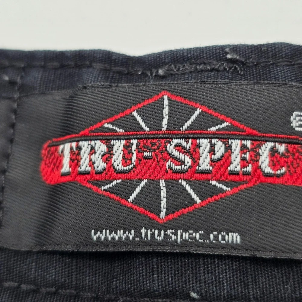 TRU-SPEC Cargo Shorts Men Medium Regular Black Tactical Utility Cut Off Workwear